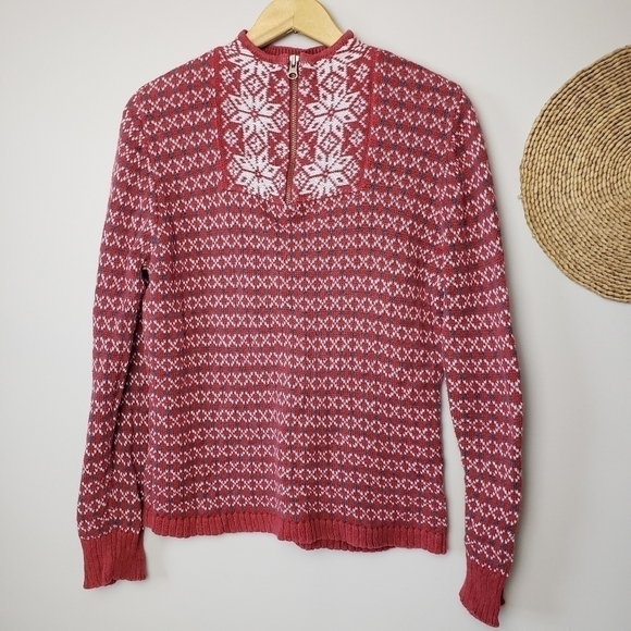 Woolrich Ruby Half Zip Pullover Sweater size Small - Picture 5 of 14